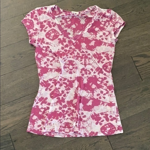 Maurices Tops - Pink Tie-Dye Light Weight Tee Size M